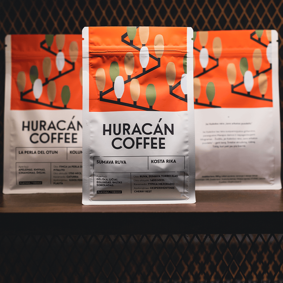 Huracan Coffee šventinės pakuotės jau atvyko