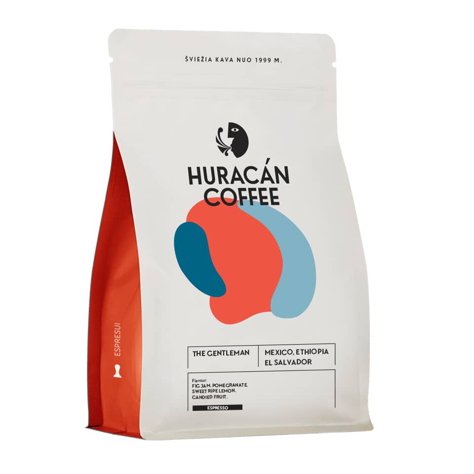 The Gentleman coffee bag – classic espresso beans