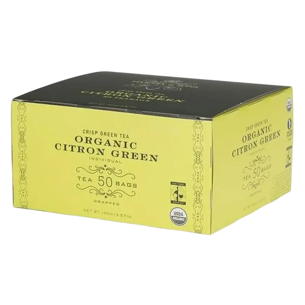 Citron Green TB arbatos pakuotė – žalioji arbata su citrina