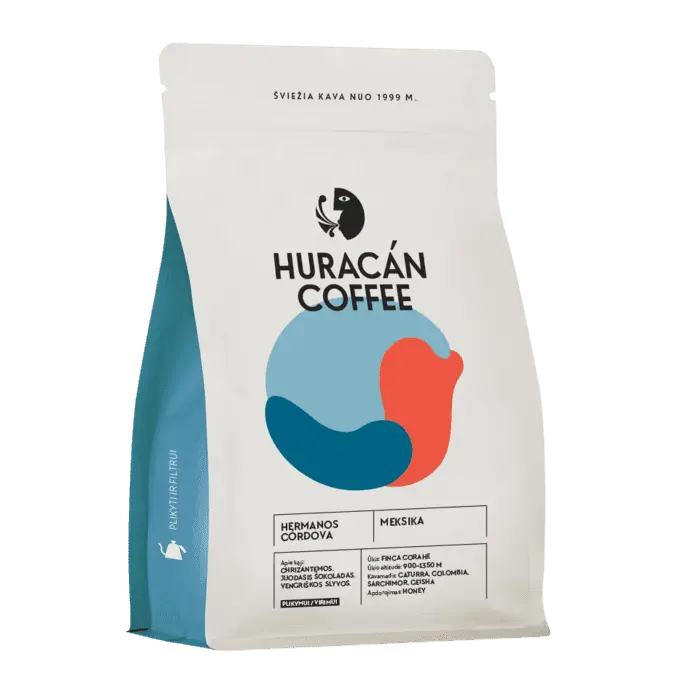 Hermanos Córdova anaerobinės kavos iš Meksikos pakuotė - Huracán Coffee