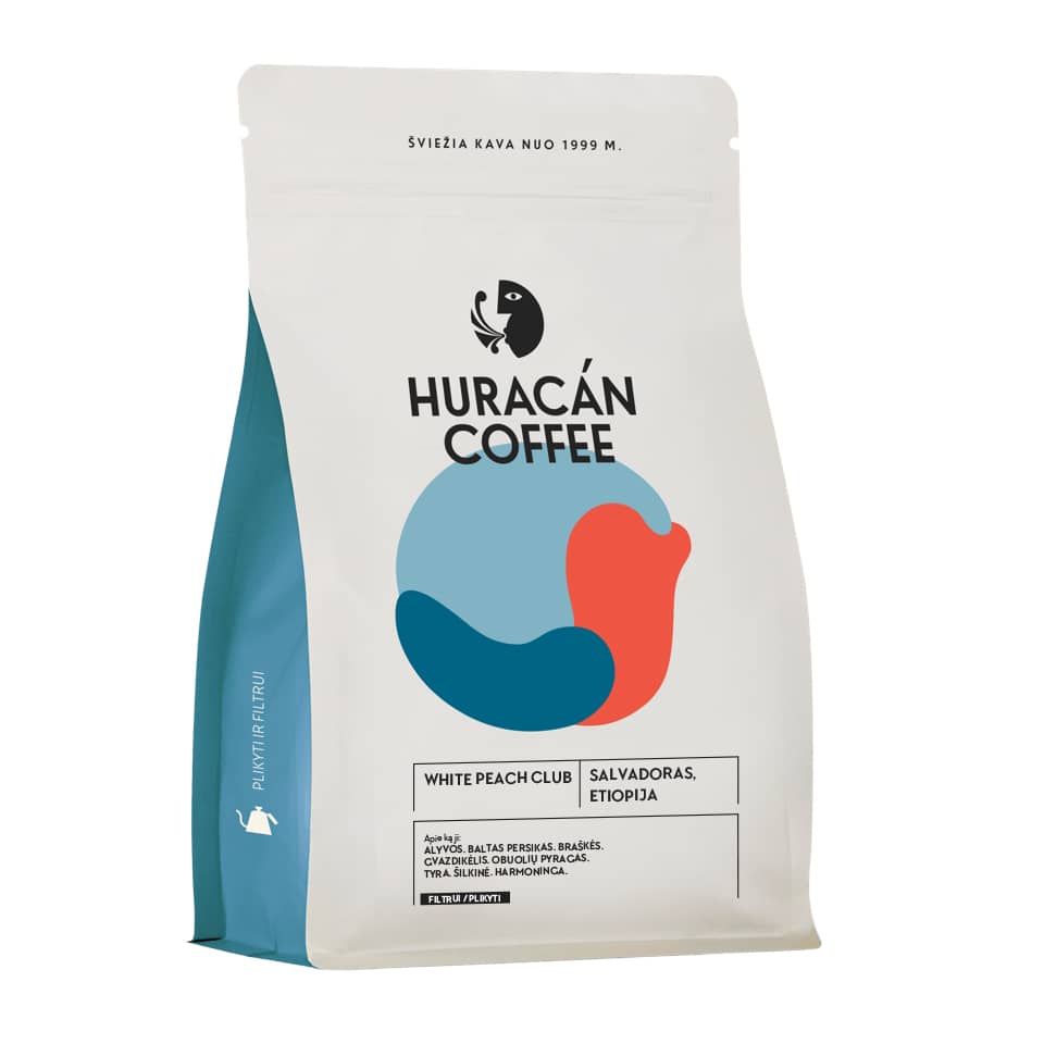 White Peach Club kavos pakuotė – kava v60