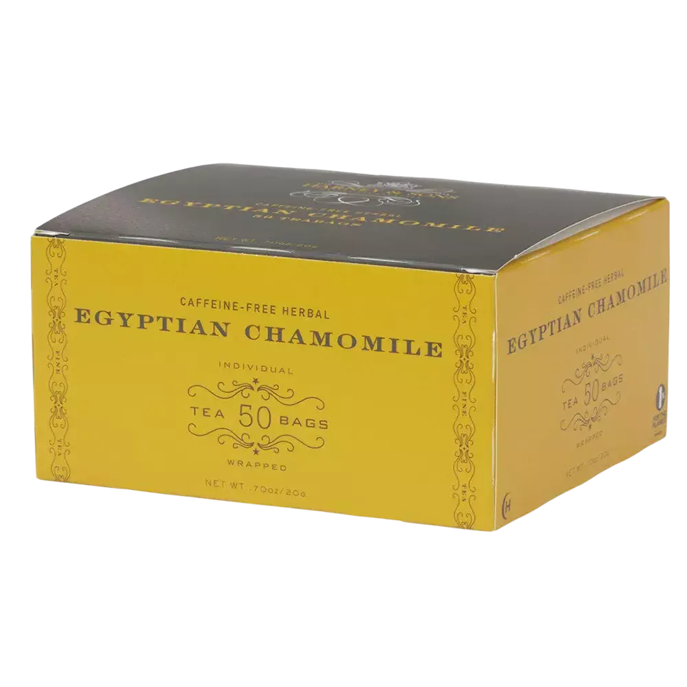 „Harney & Sons“ arbata „EGYPTIAN CHAMOMILE“ dėžutėje, 50 pakelių