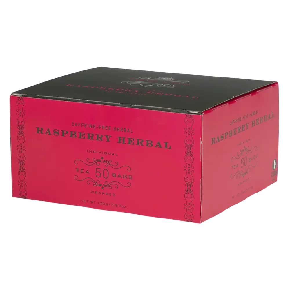 „Harney & Sons“ arbata „RASPBERRY“ dėžutėje, 50 pakelių